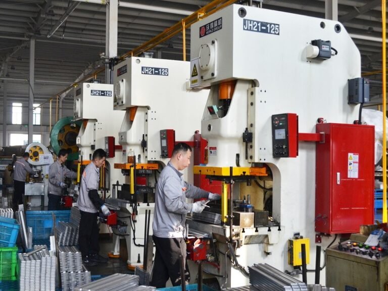 Aluminum radiator stamping