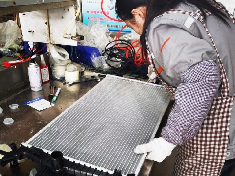 Dimension inspection of radiator core